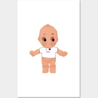 I heart Lexi kewpie baby Posters and Art